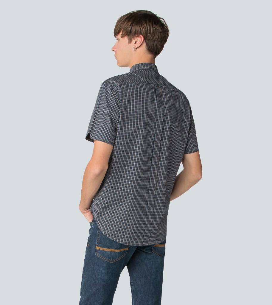 Maglietta A Righe Ben Sherman 8146 Uomo - Manica Corta, Collo A Giro, Cotone, Taglia Regolare, Perfetta Per L'estate - Foto 4