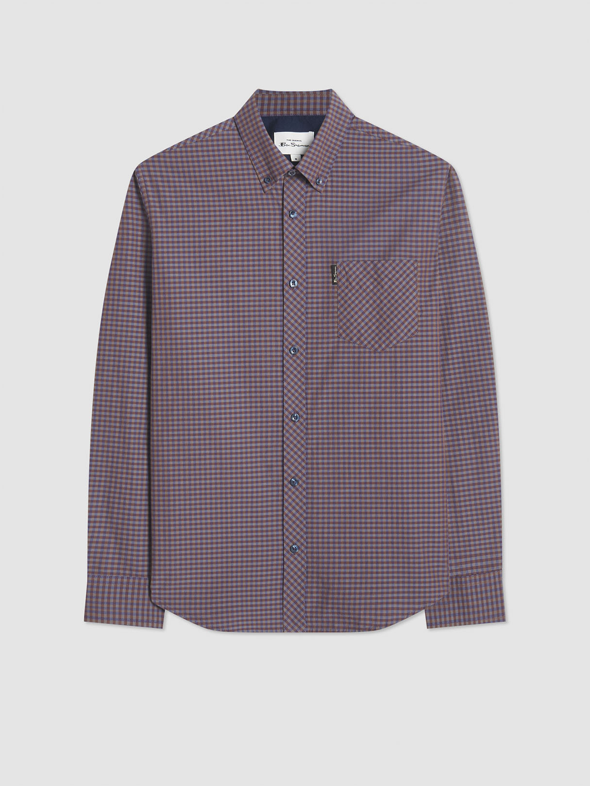 Camisa de Cuadros Gingham Manga Larga - Imagen 4