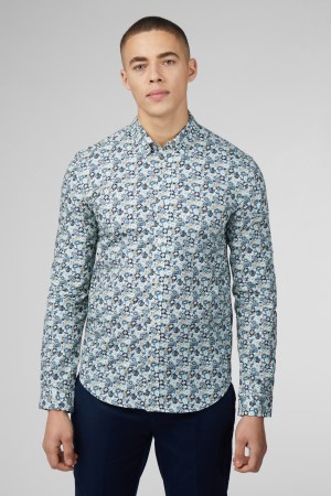Camisa Estampada Floral Multicolor