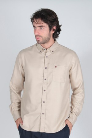 Camisa Casual Oxford B by Ben, Manga Larga