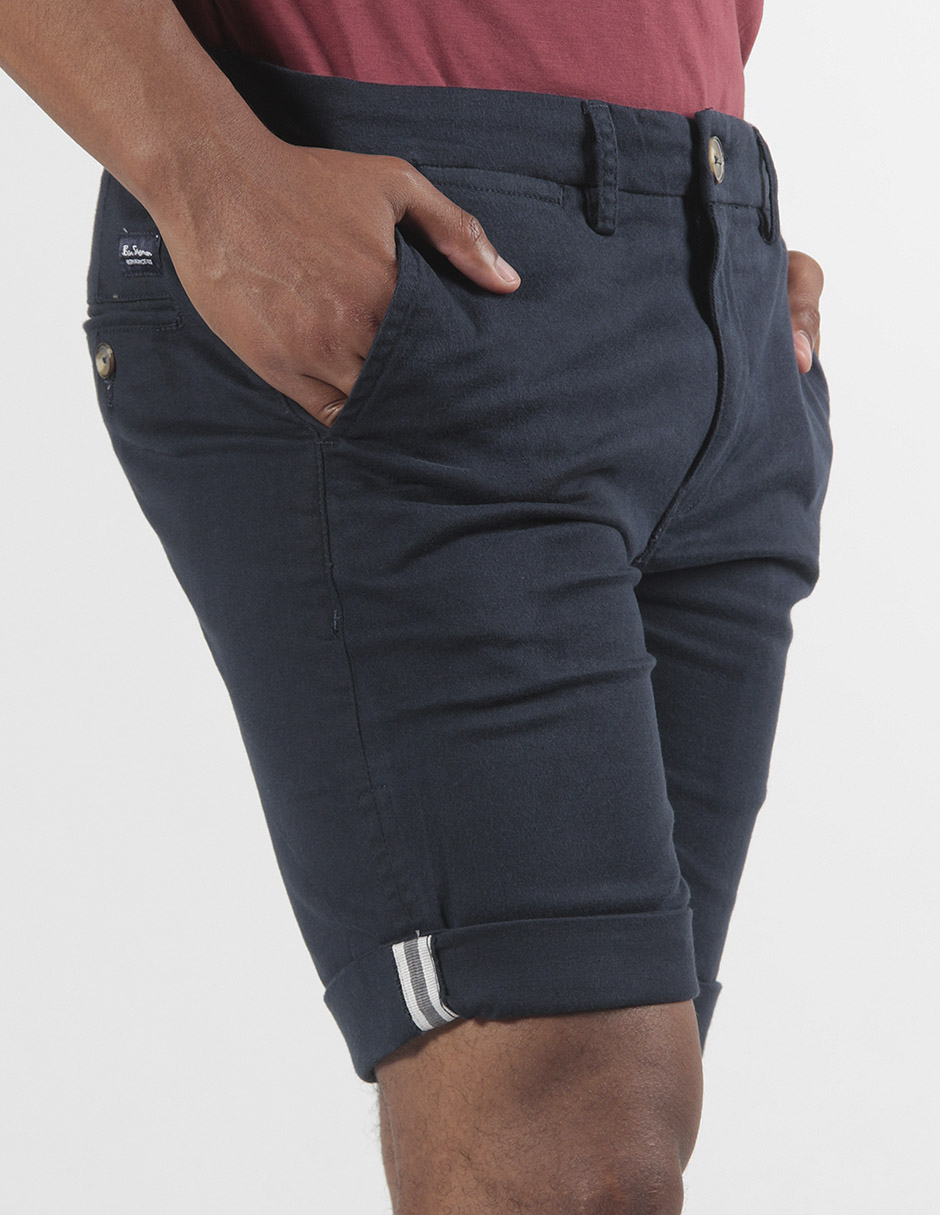 Pantalón Corto Chino Slim Stretch - Imagen 3