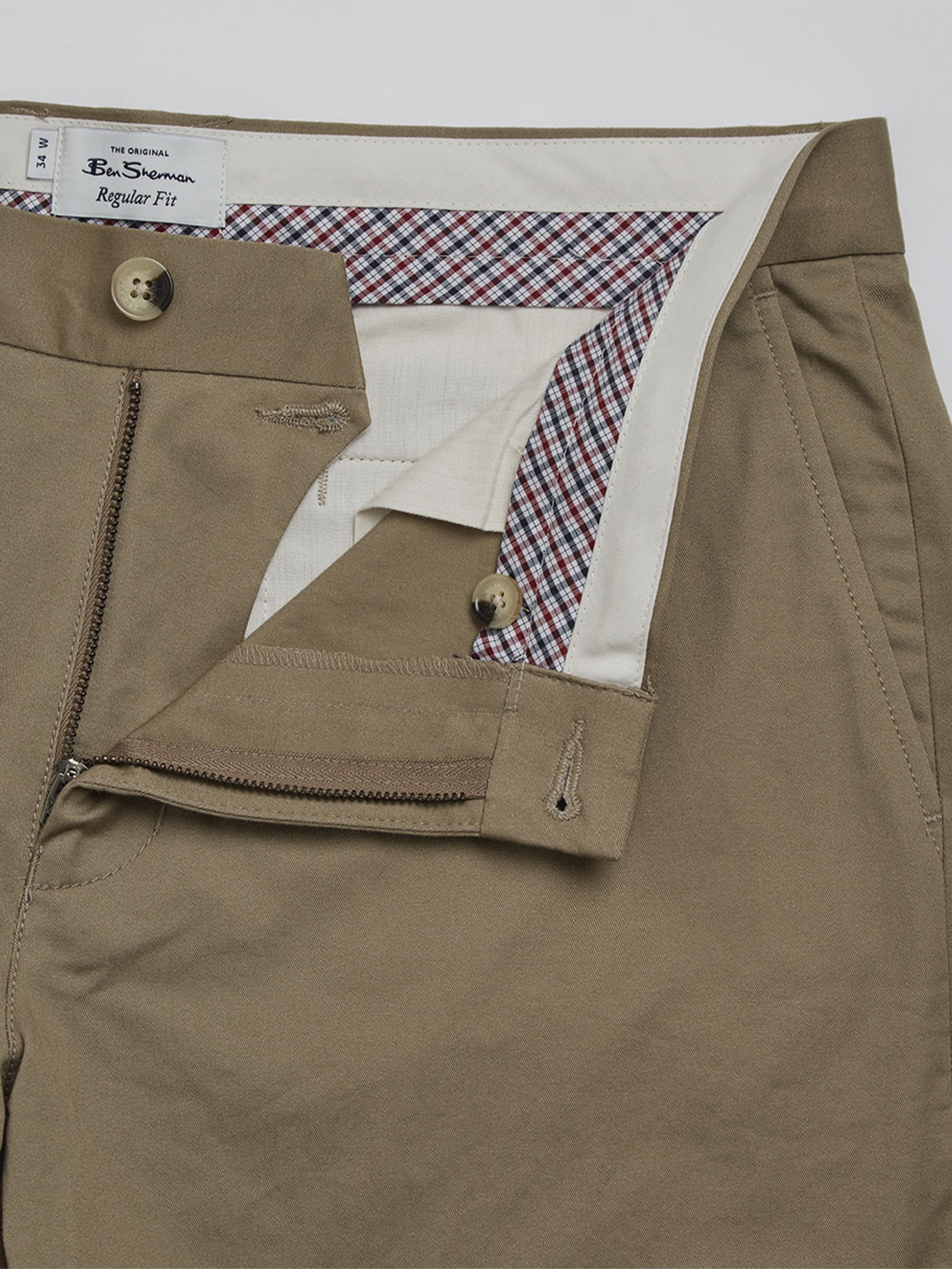 Pantalón Corto Chino Slim Stretch - Imagen 3