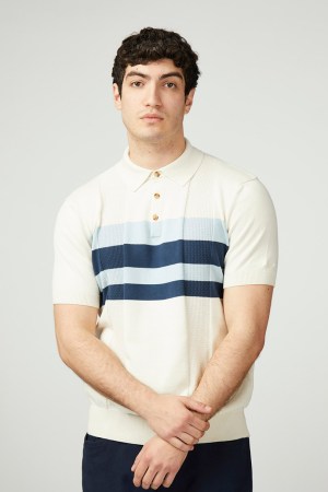 Polo de Punto, Rayas en Pecho