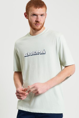 Playera Estampada Maquina de Musica