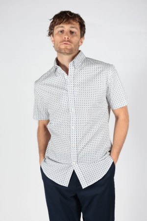 Camisa Estampado Monobloque Manga Larga