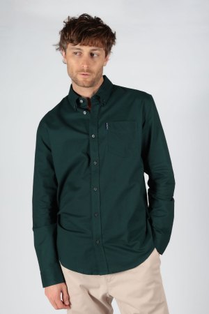 Camisa Casual Oxford Manga Larga