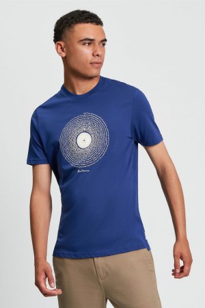 Playera Estampada Sound Wave Record