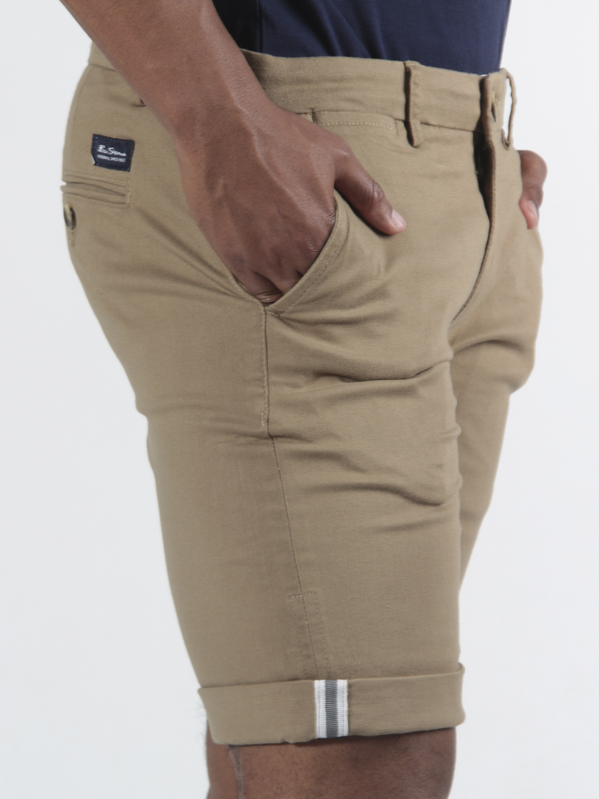 Pantalón Corto Chino Slim Stretch - Imagen 4
