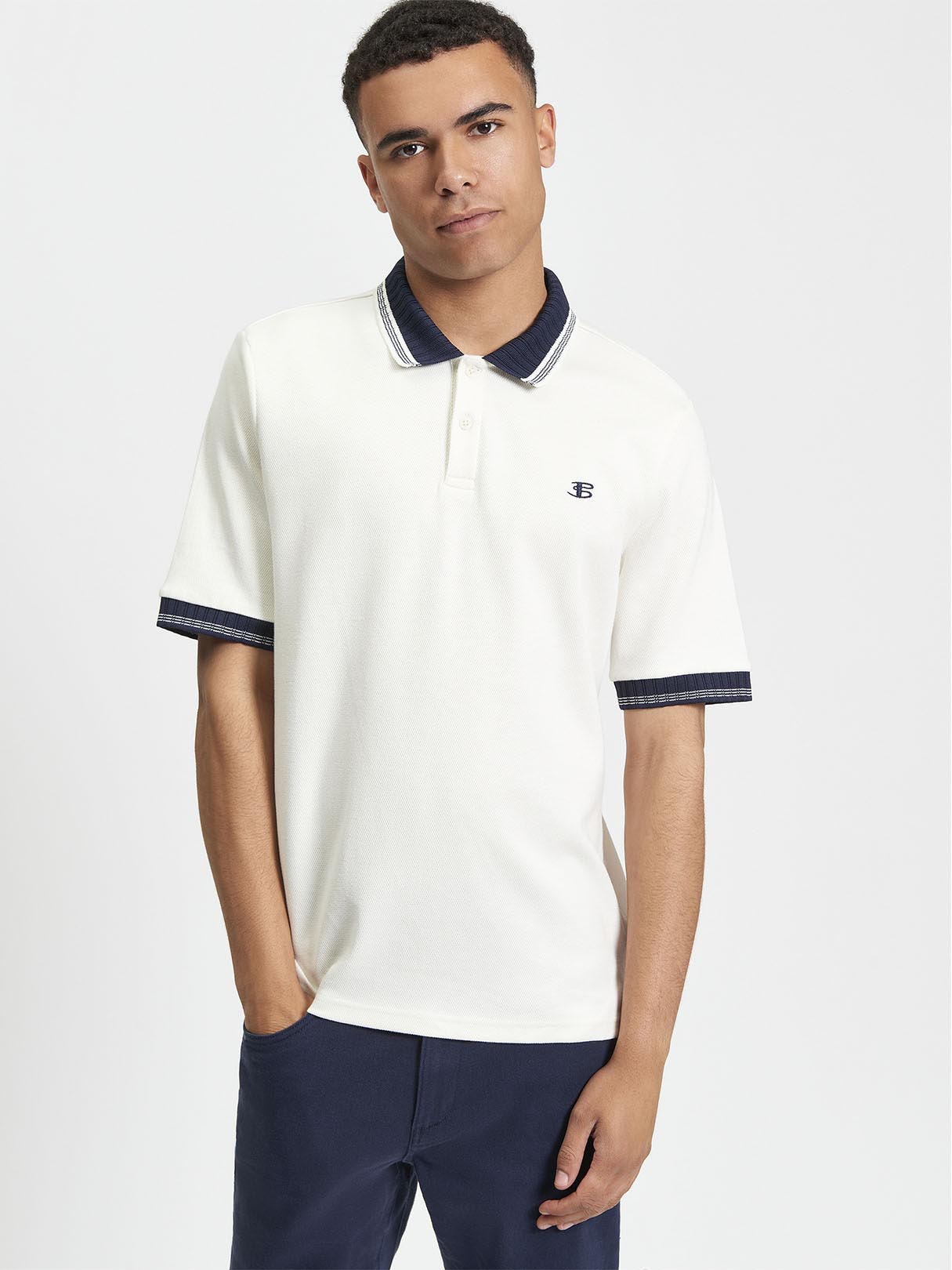 Polo de Punto Trimm Block