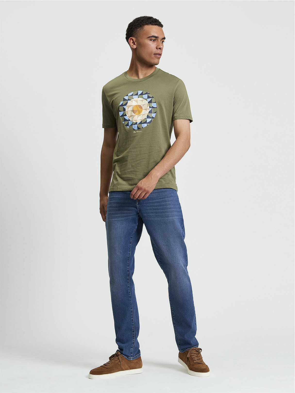 Playera Estampada Geo Target - Imagen 4
